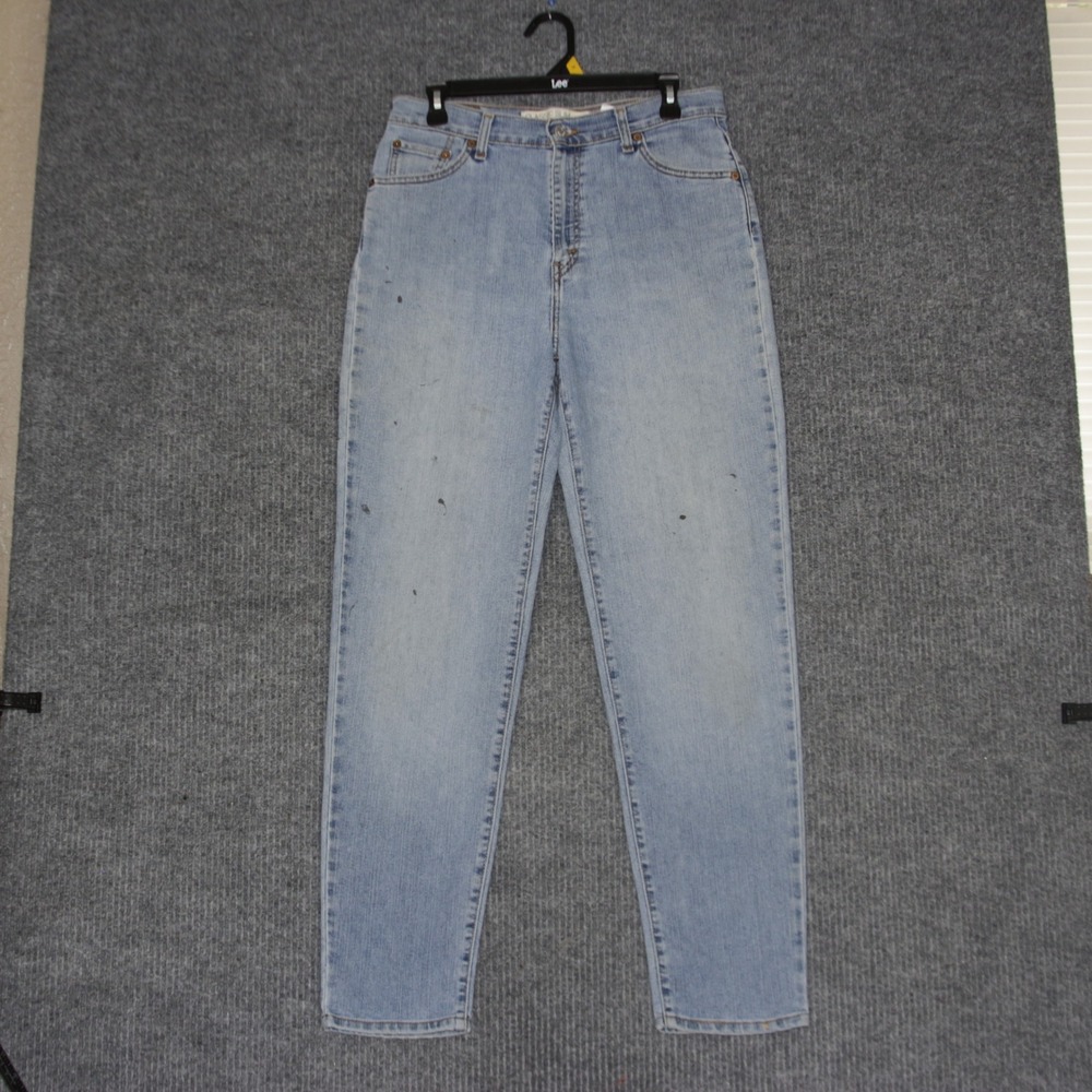 Levi's 512 Classic Slim Tapered Jeans Light Wash Women Size 12 M‎